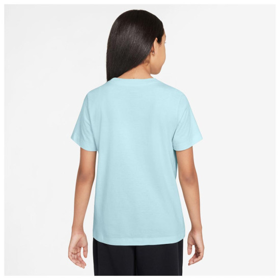 Nike Παιδική κοντομάνικη μπλούζα Sportswear Futura Nike Παιδική κοντομάνικη μπλούζα Sportswear Futura